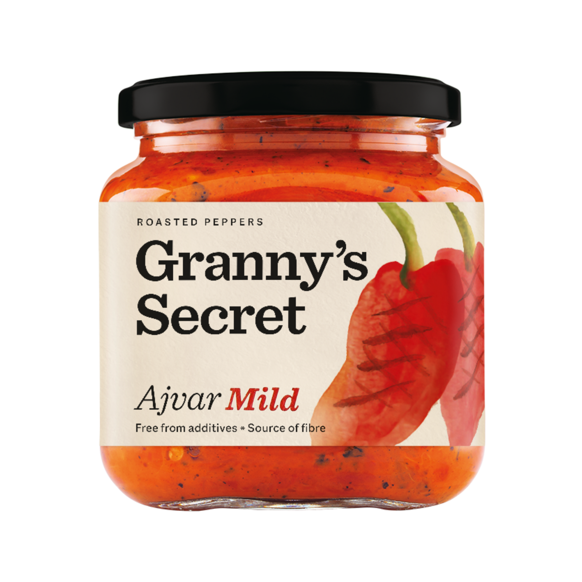 Granny's Secret Ajvar mild | Ajvar blagi 550g - Magaza Online