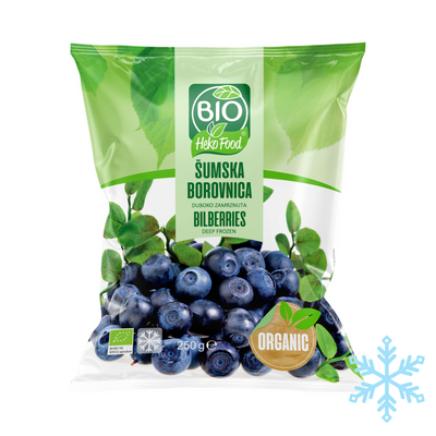 Heko Food Organic bilberries | Organska šumska borovnica 250g