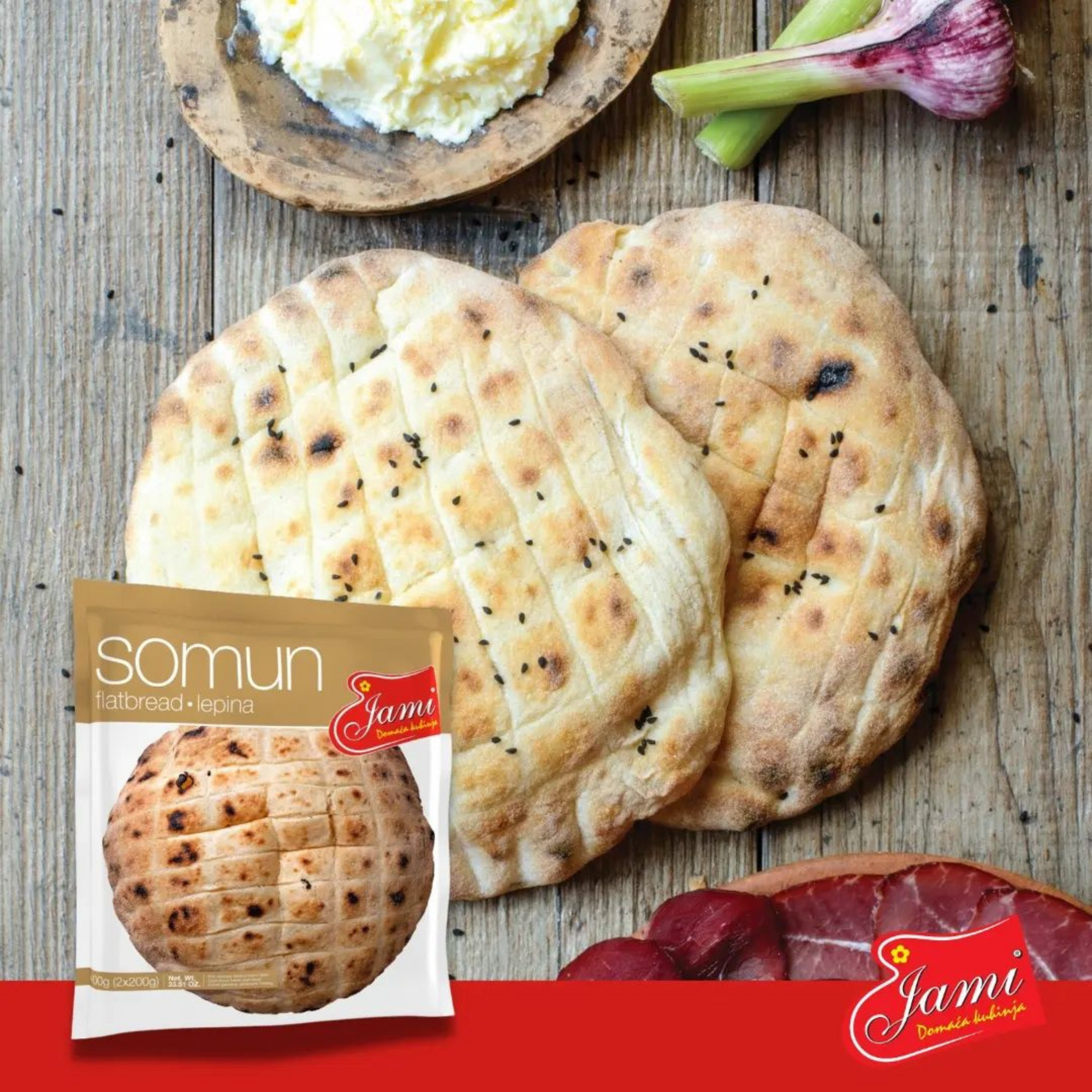 Jami Somun bread | Somun 2x200g
