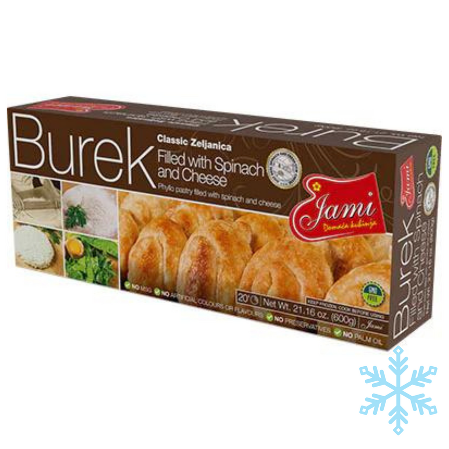 Jami Burek with spinach & cheese | Zeljanica 600g - Magaza Online