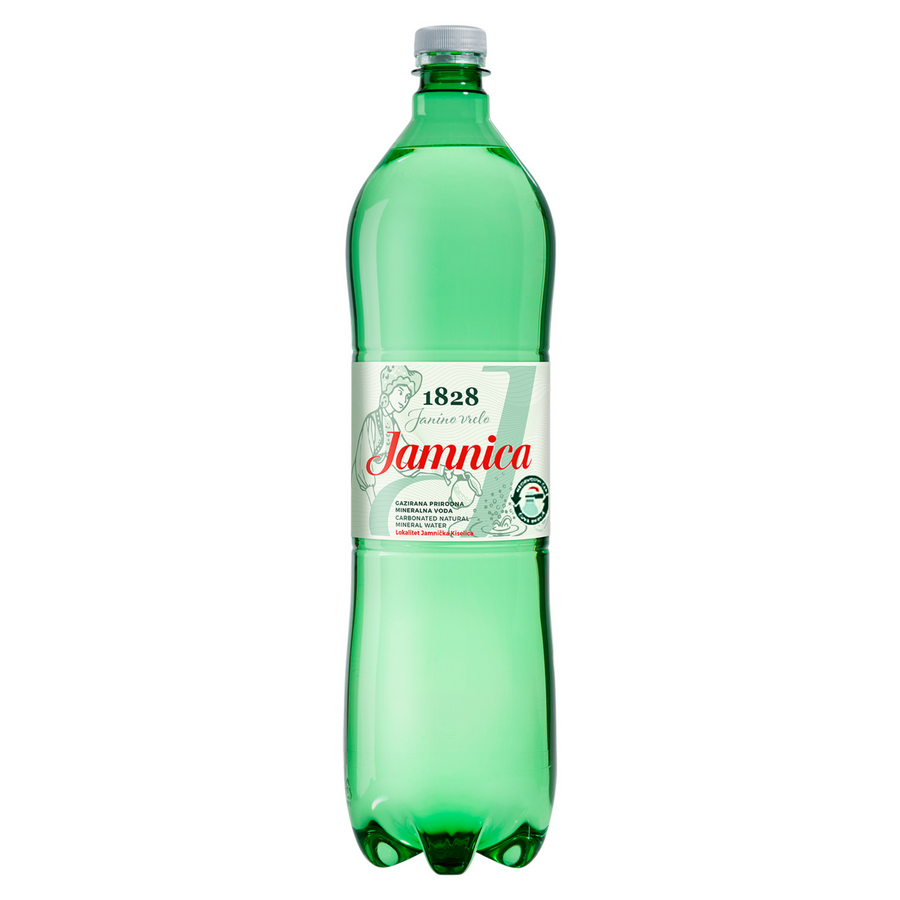 Jamnica Mineral carbonated water | Mineralna gazirana voda 1.5l - Magaza Online