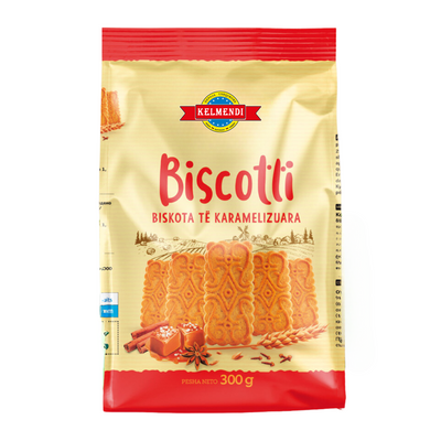Kelmendi Caramelised biscuits | Karamelizirani keks 300g