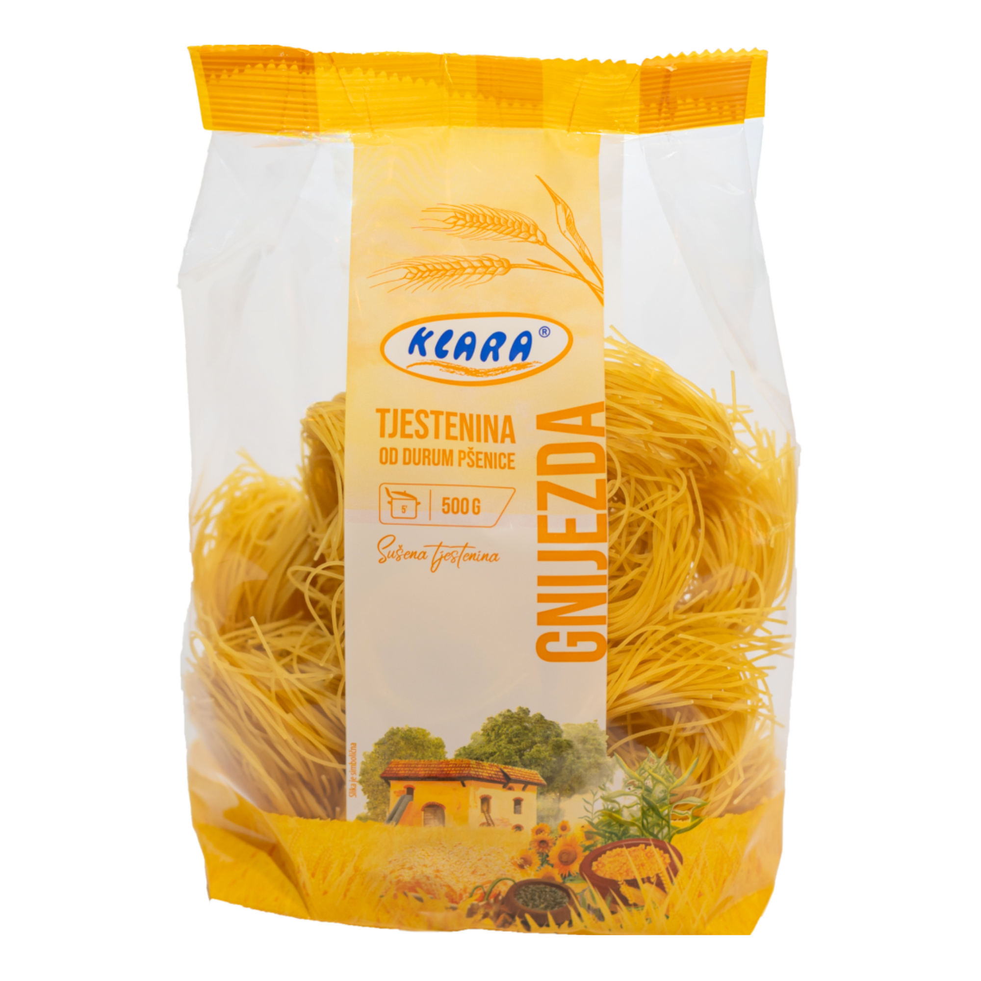 Klara Capellini pasta | Gnijezda 500g - Magaza Online