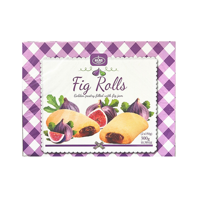 Klas Fig rolls | Štrudlice smokva 300g