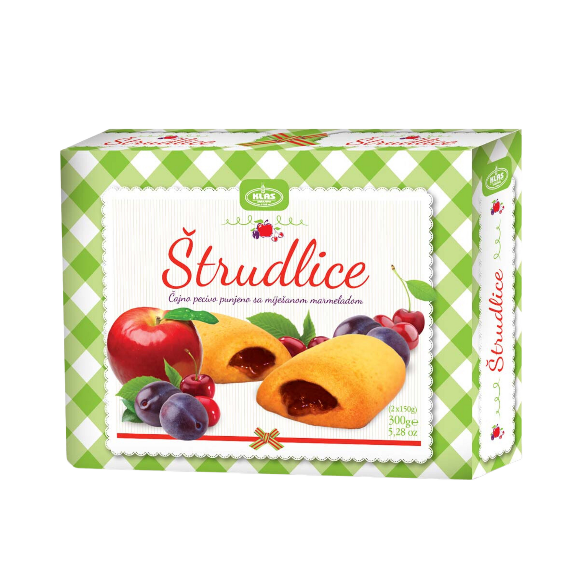Klas Mixed fruit rolls | Štrudlice mešano voće 300g