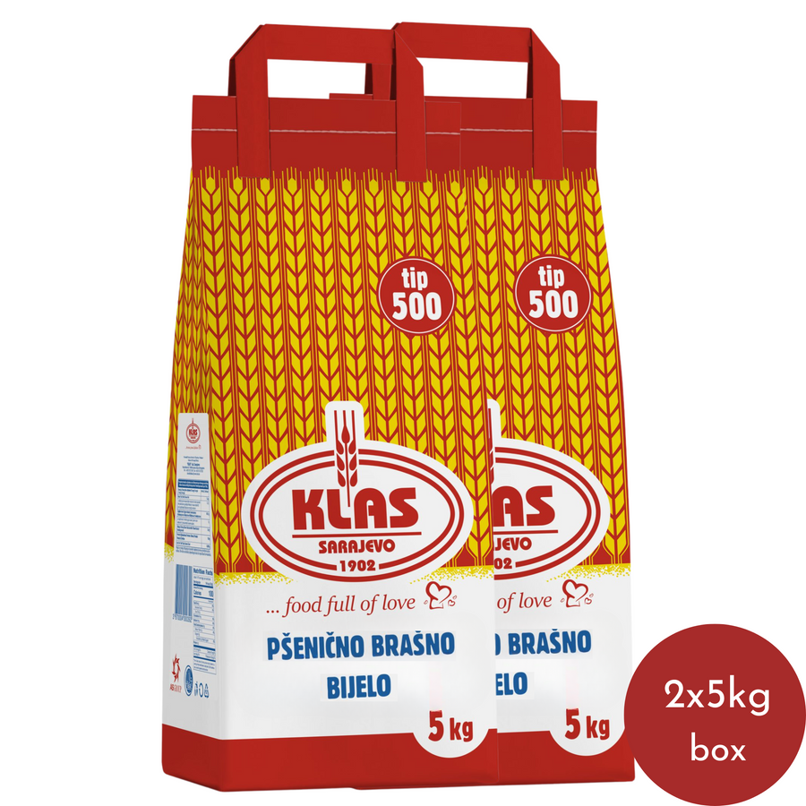 Klas Flour T-500 | Brašno T-500 2x5kg - Magaza Online
