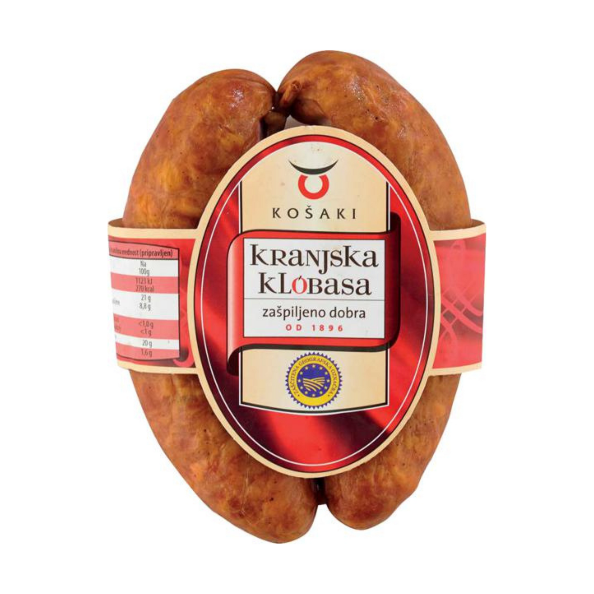 Košaki Carniolan sausage | Kranjska kobasica 240g - Magaza Online