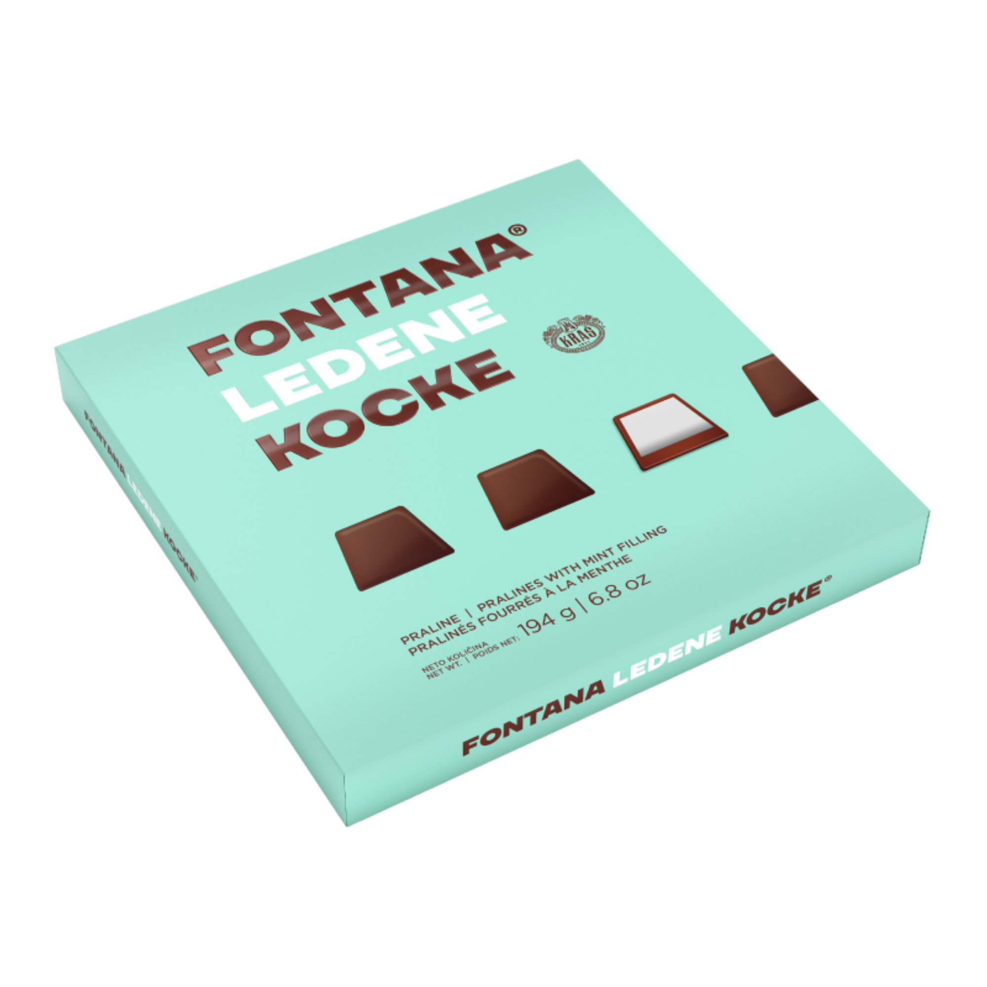 Kraš Fontana Ice cubes | Fontana ledene kocke 194g - Magaza Online