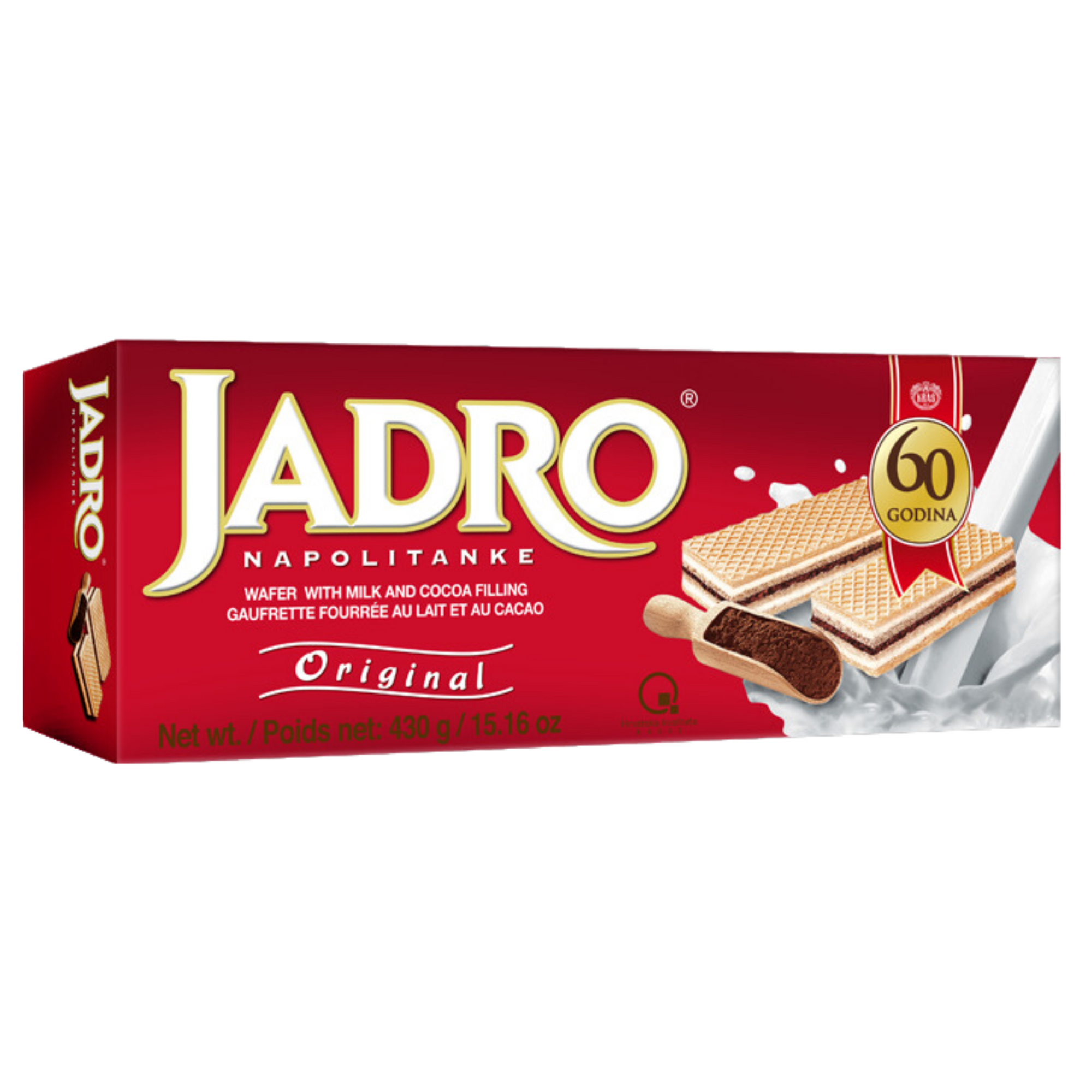 Kraš Jadro wafers original | Jadro napolitanke original 430g - Magaza Online