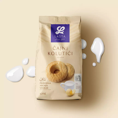Lasta Tea rings | Čajni kolutići 420g - Magaza Online