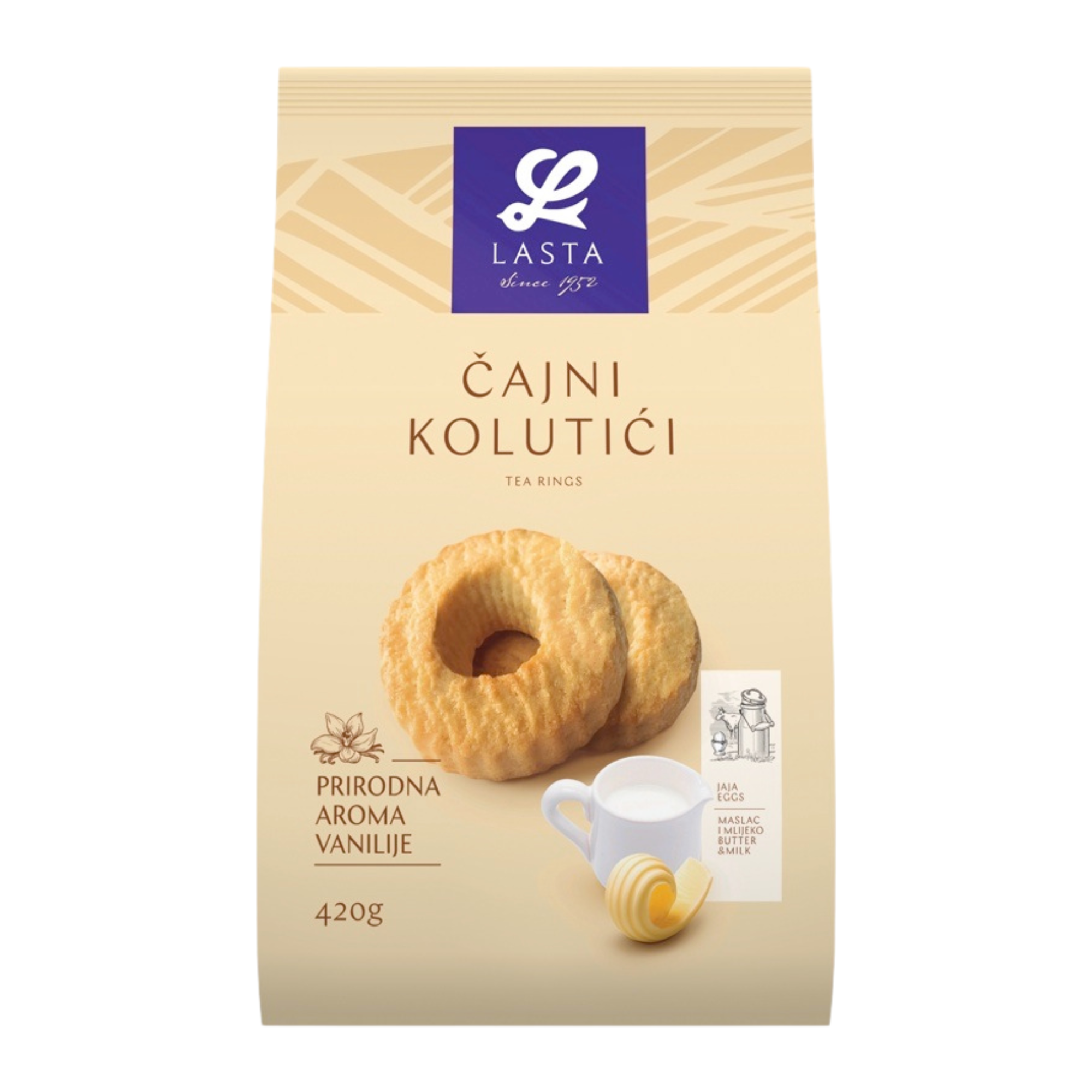 Lasta Tea rings | Čajni kolutići 420g - Magaza Online
