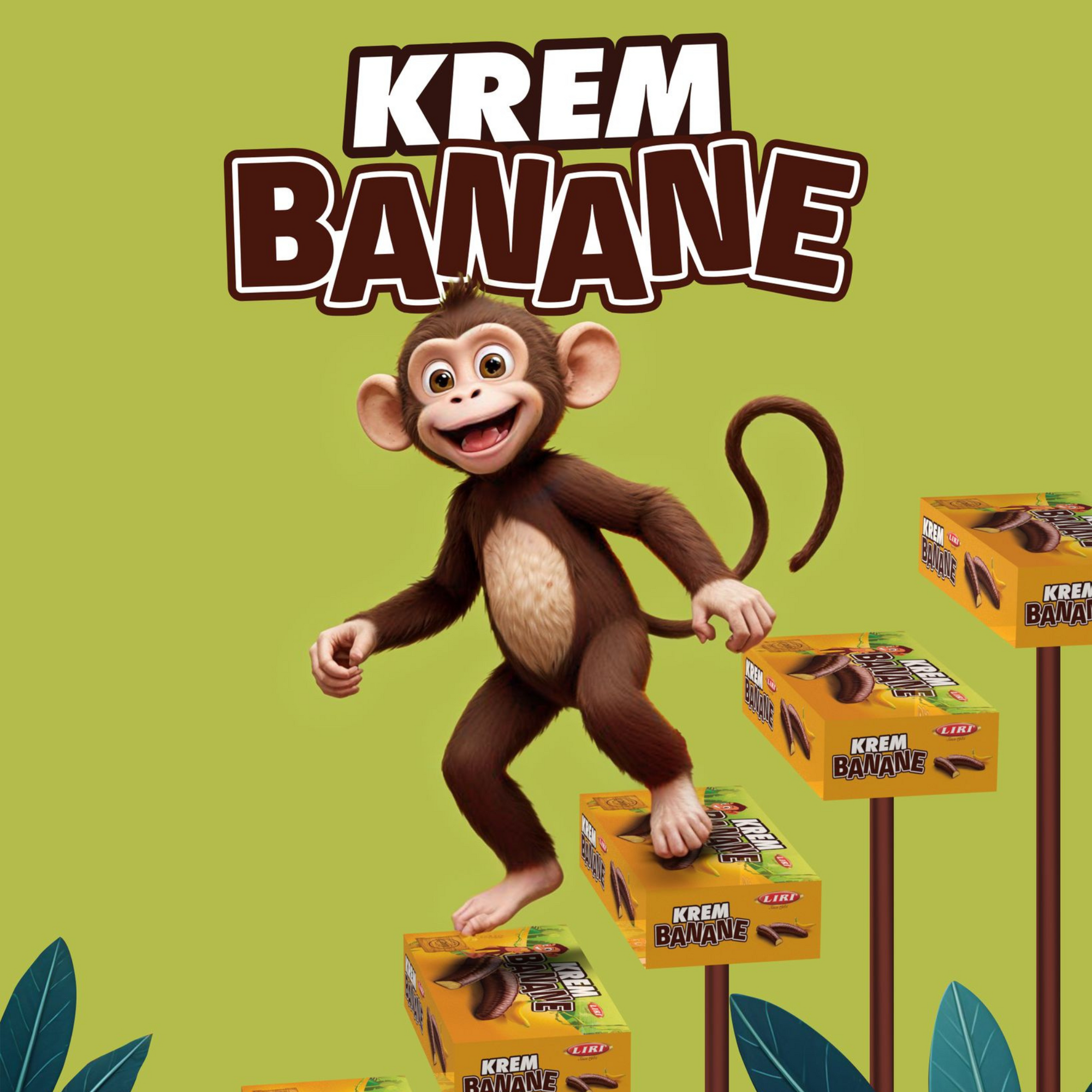 Liri Chocolate banana | Krem banane 255g