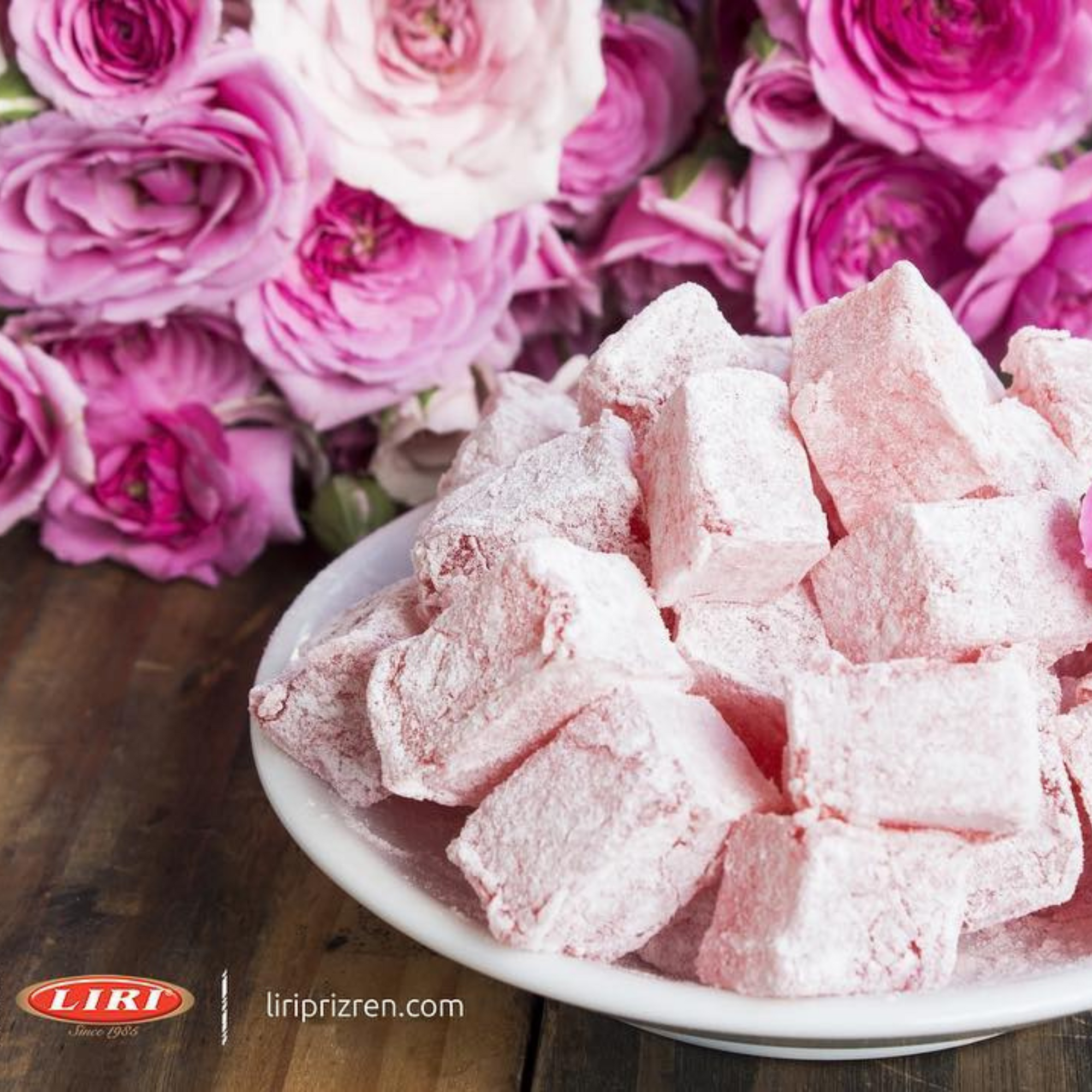 Liri Turkish delight rose | Ratluk ruža 700g