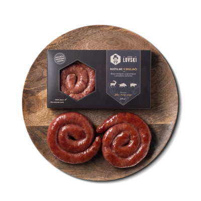 Grof Lovski Grill sausages with wild game meat | Roštiljke s divljači 320g