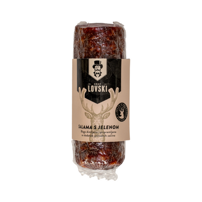 Grof Lovski Salami with deer meat | Salama s jelenom 250g