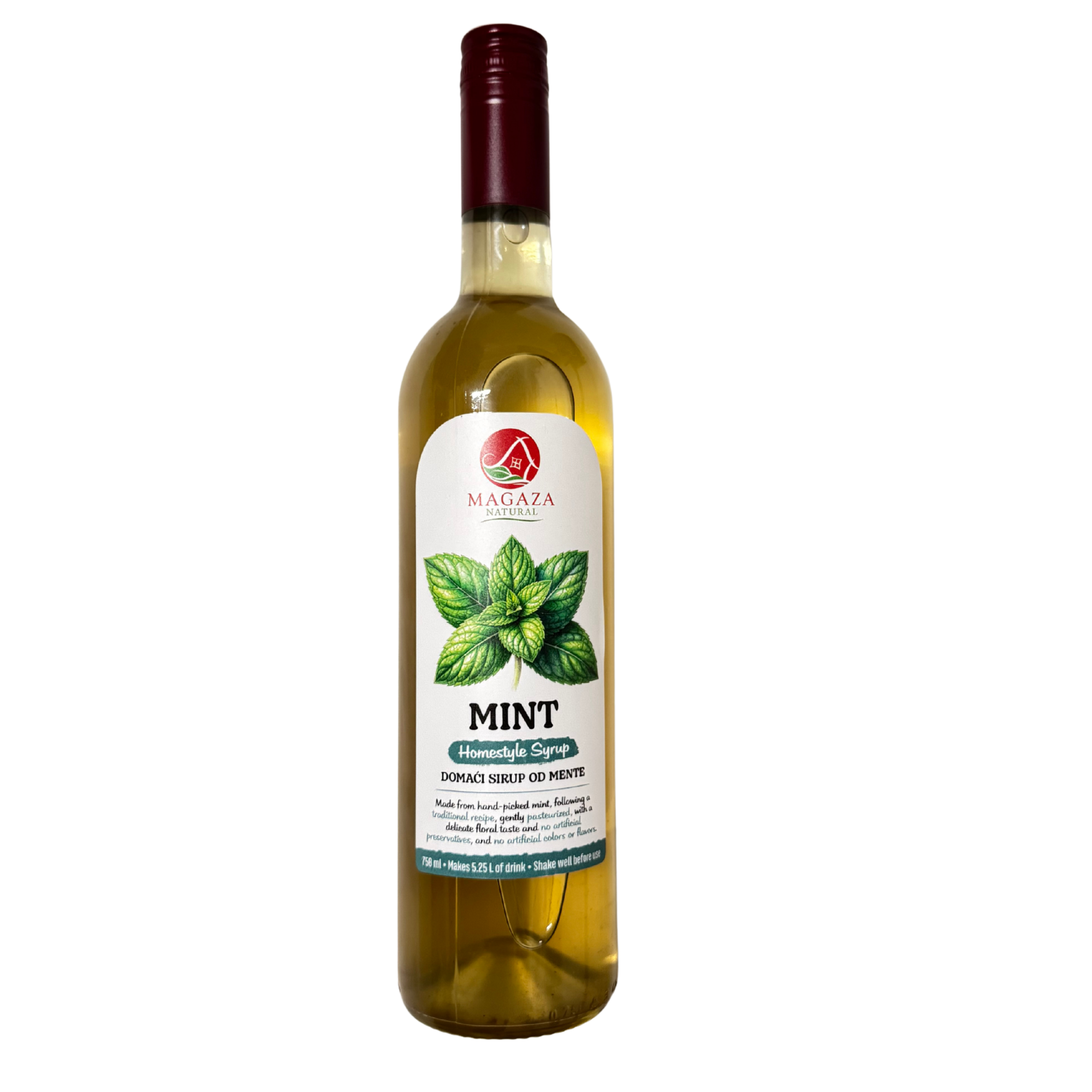 Magaza Mint cordial | Sirup s okusom nane 750ml - Magaza Online