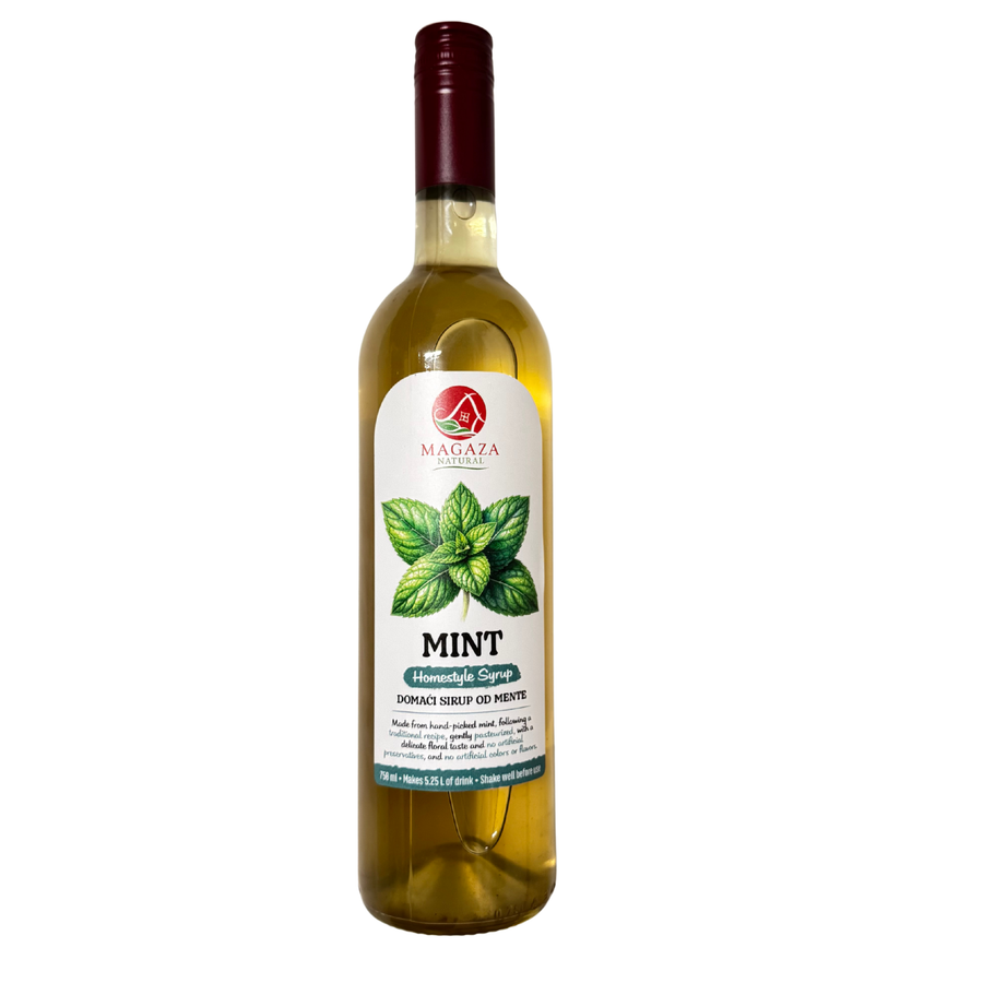 Magaza Mint cordial | Sirup s okusom nane 750ml - Magaza Online