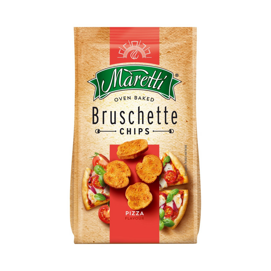 Maretti Bruschette chips Pizza | Bruskete sa ukusom pizze 70g - Magaza Online