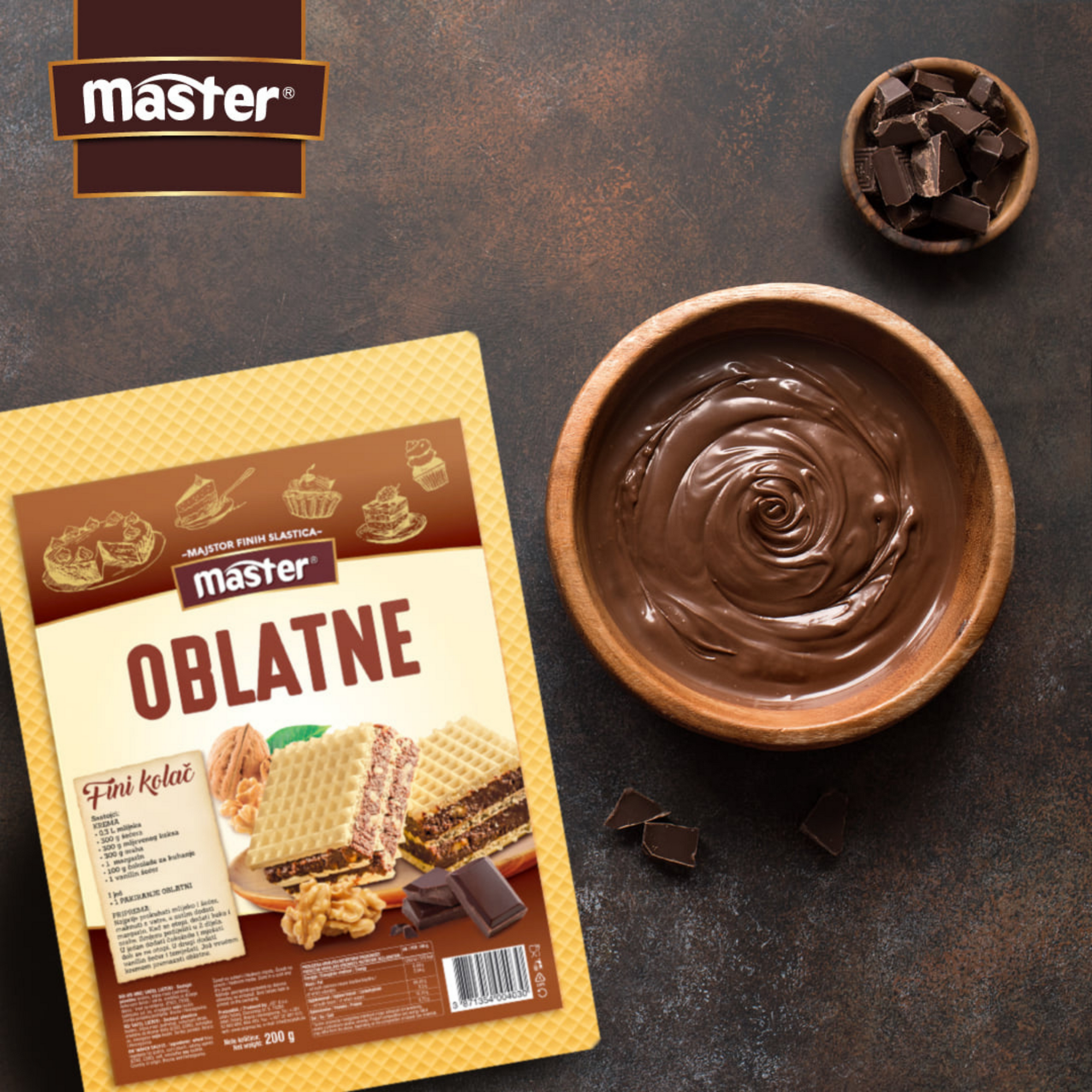 Master Wafers | Oblatne 200g - Magaza Online