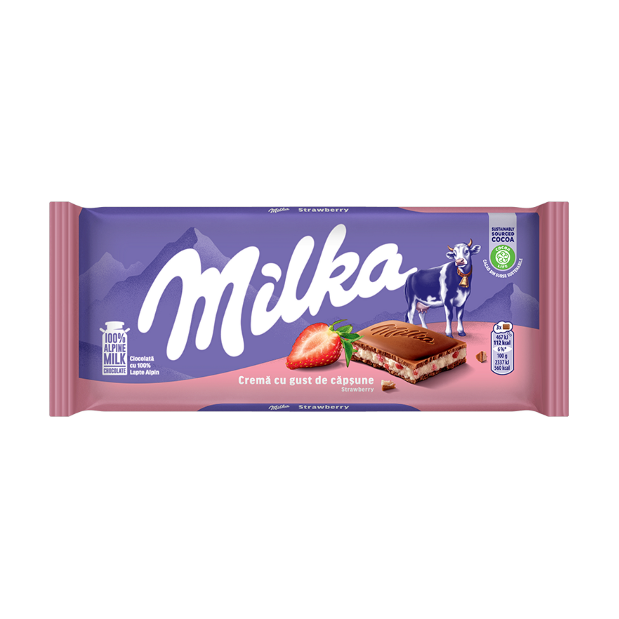 Milka Strawberry chocolate | Čokolada sa jagodom 100g