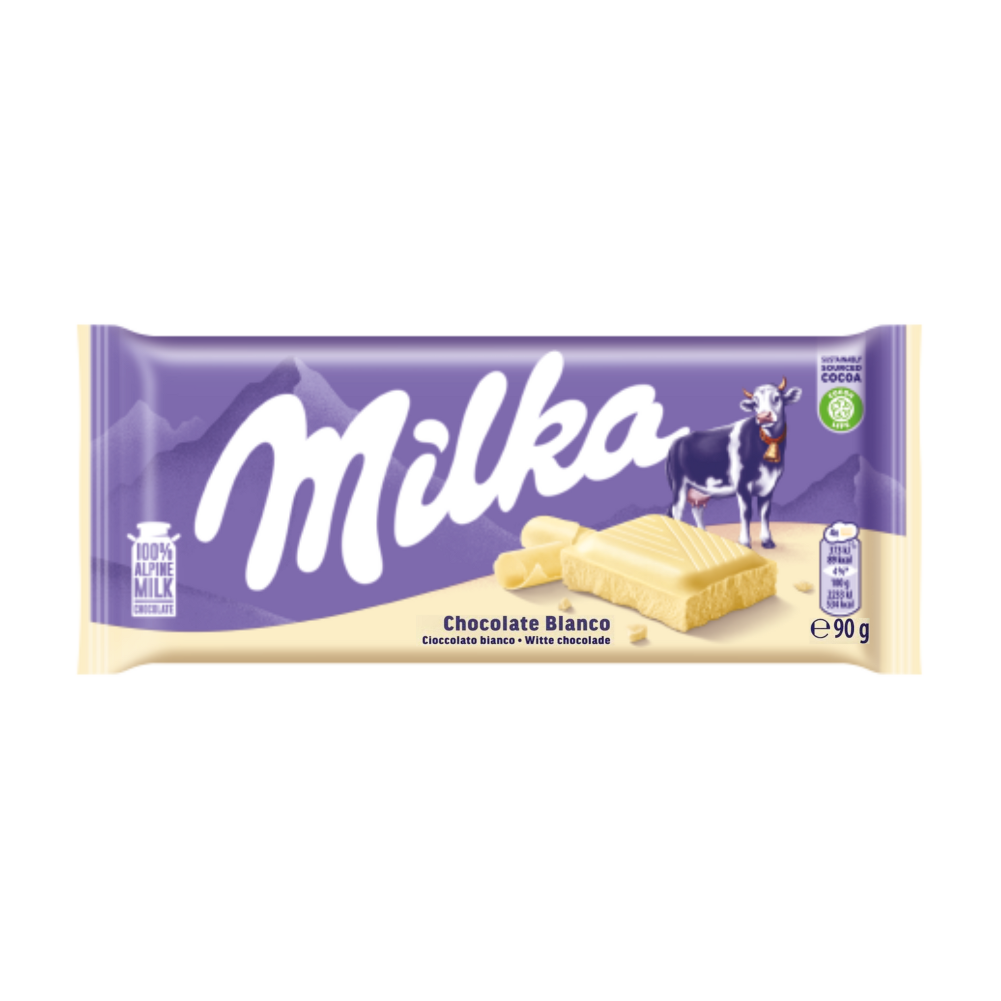 Milka White chocolate | Bela čokolada 90g - Magaza Online