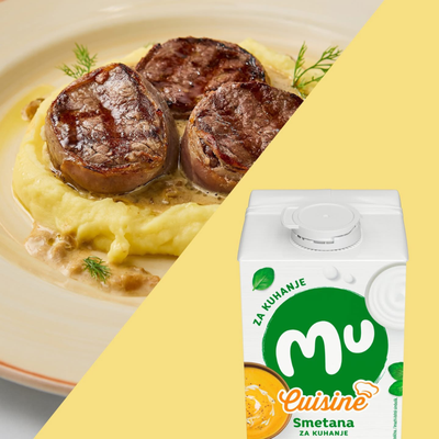 Mu Cuisine Cooking cream | Smetana za kuhanje | Neutralna pavlaka 500ml - Magaza Online