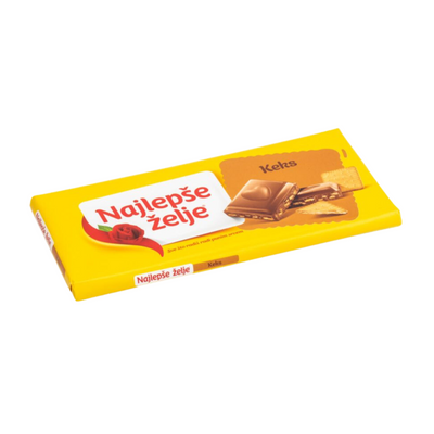 Štark Najlepše želje Milk chocolate with biscuits | Mlečna čokolada keks 85g