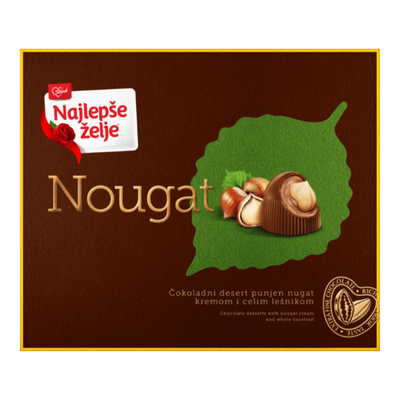 Štark Najlepše želje Nougat chocolates | Nugat bombonjera 188g