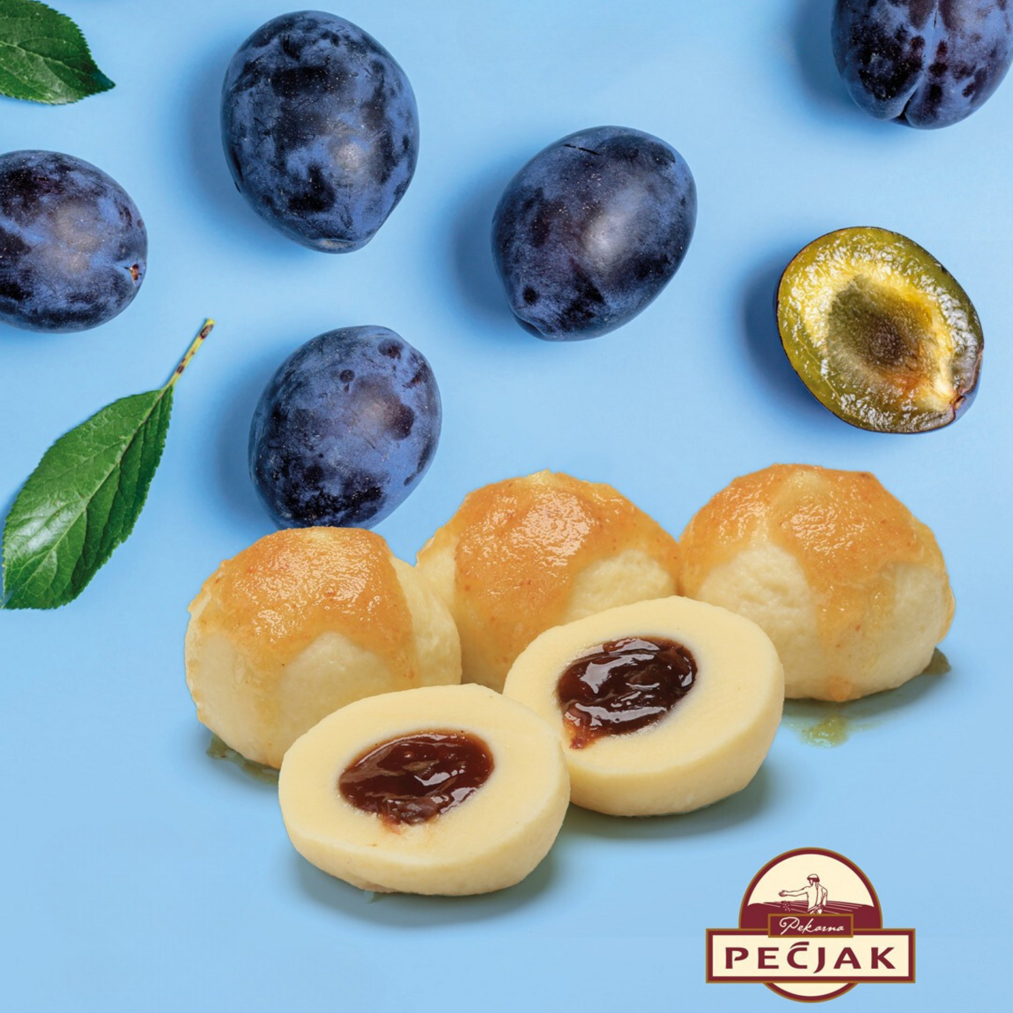 Pečjak Dumplings with plums | Knedle sa šljivama 400g - Magaza Online