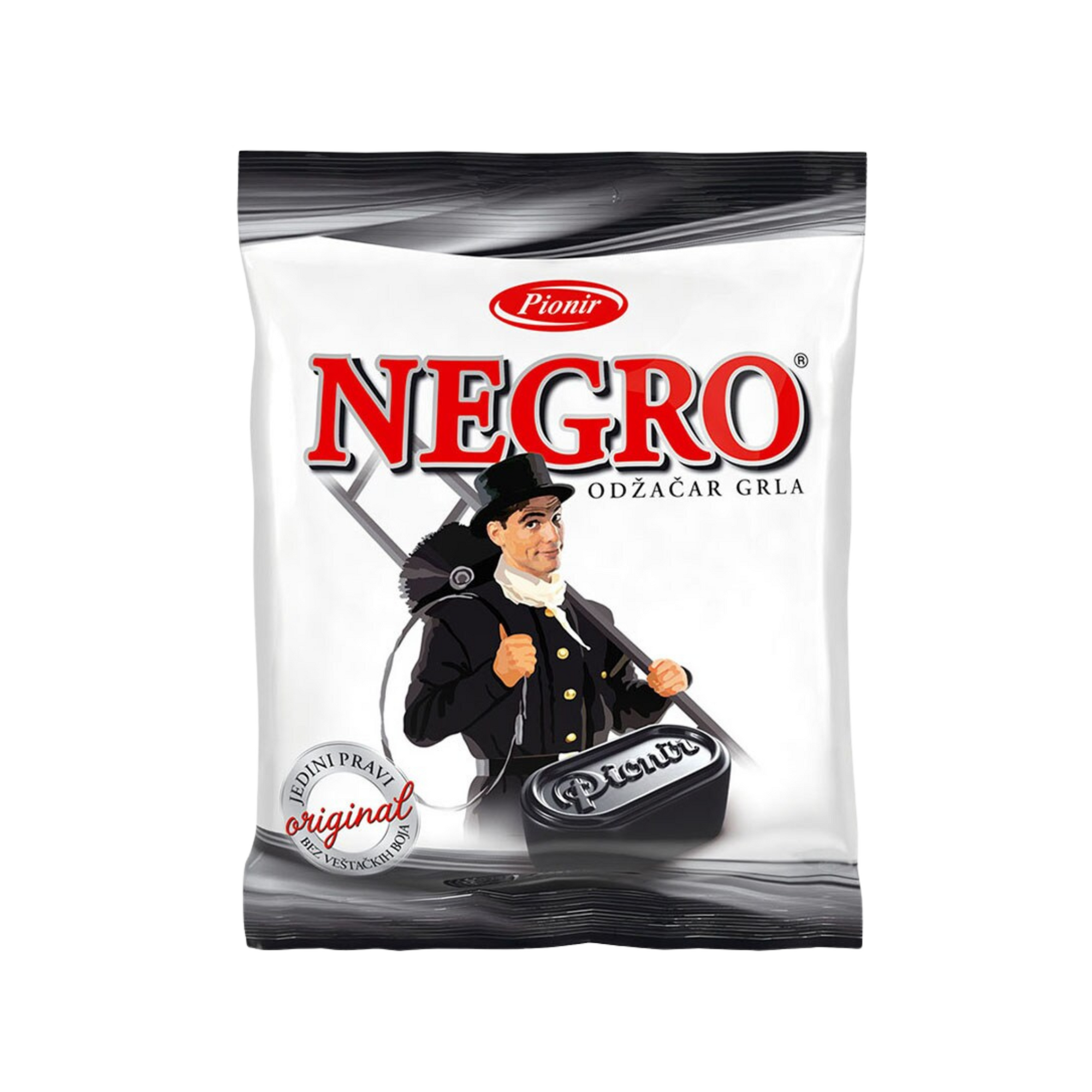 Pionir Negro hard candy | Negro bombone 100g - Magaza Online