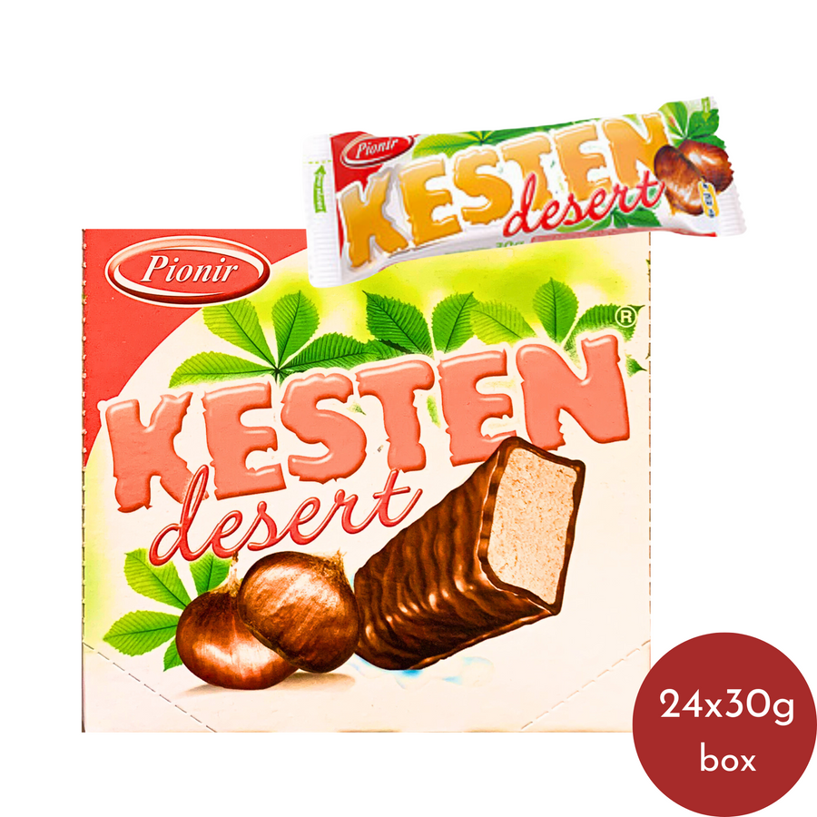 Pionir Chestnut bar | Kesten desert 24x30g - Magaza Online