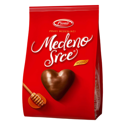 Pionir Honey heart | Medeno srce 350g