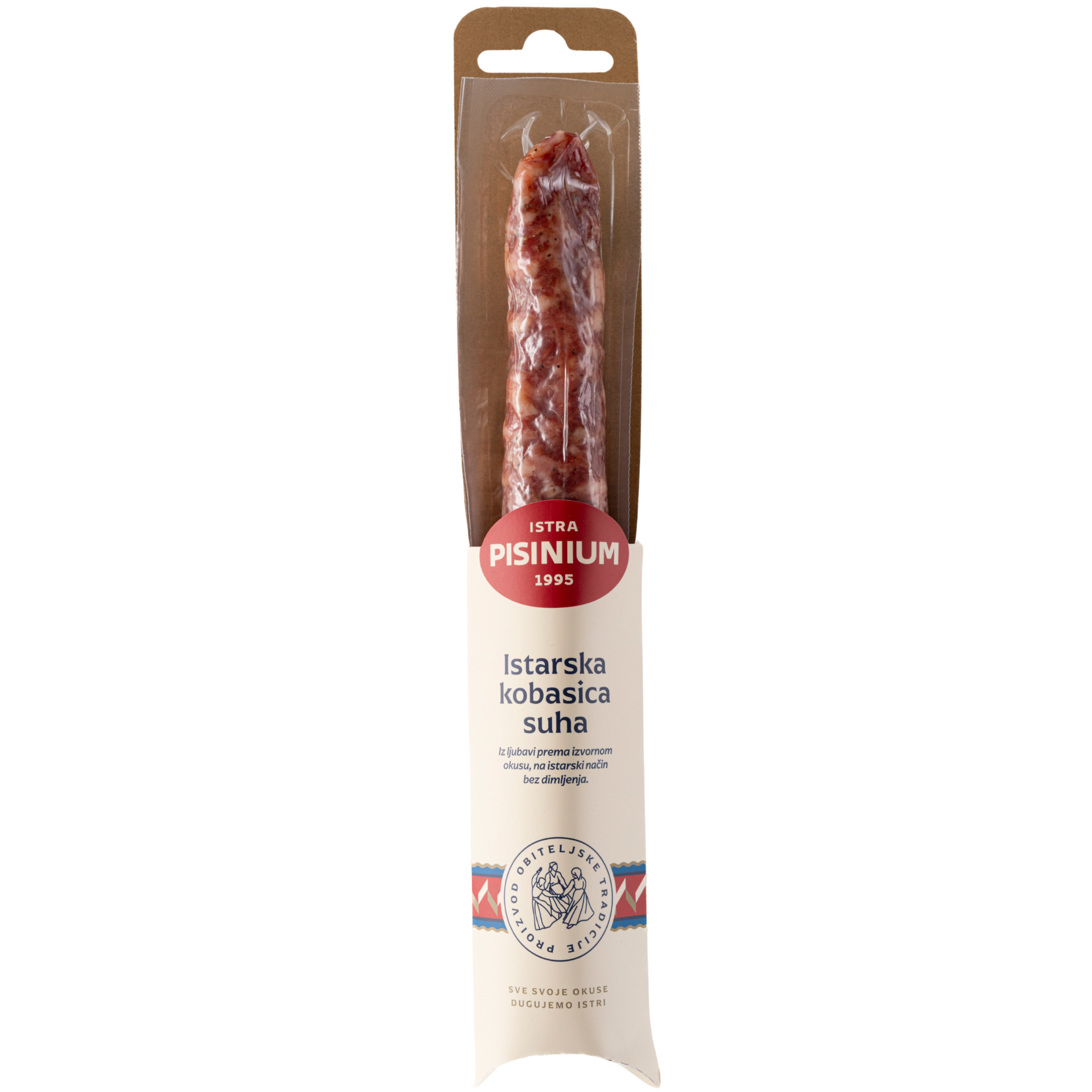 Pisinium Istrian dry salami | Istarska suha kobasica 135g