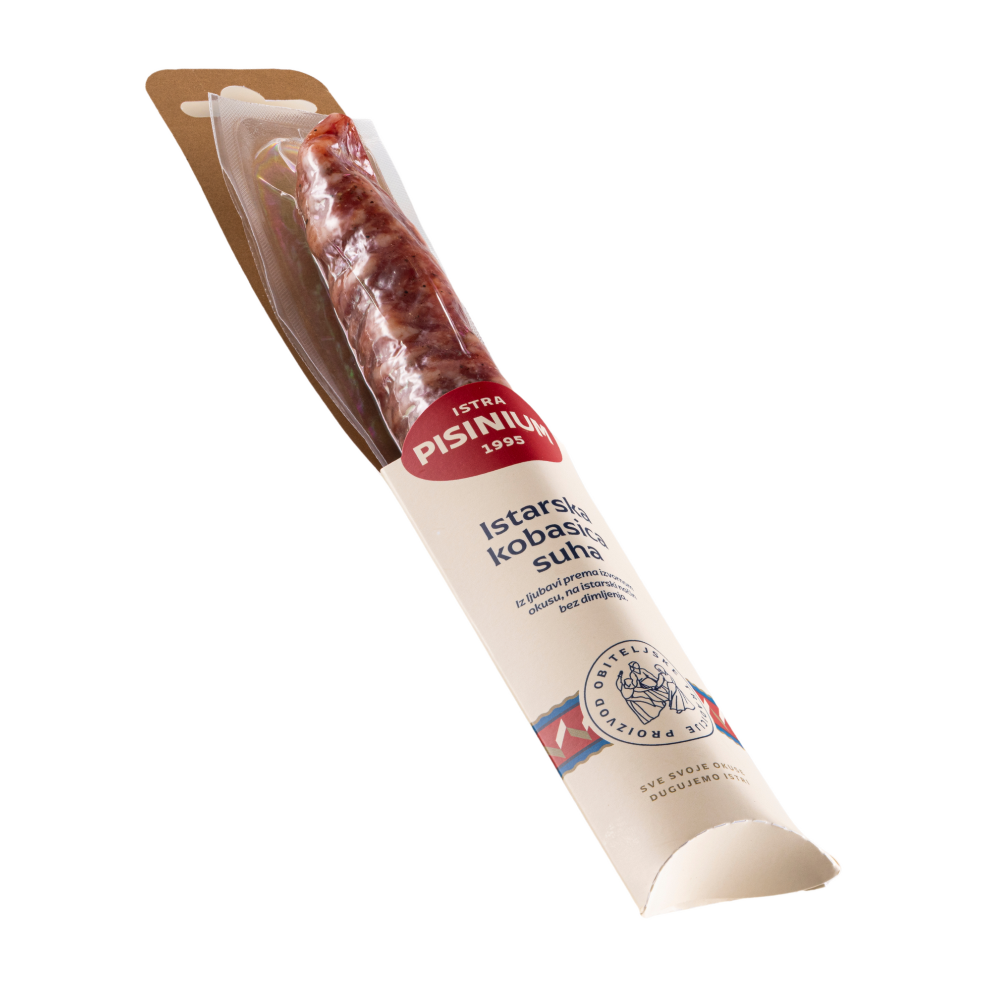 Pisinium Istrian dry salami | Istarska suha kobasica 135g