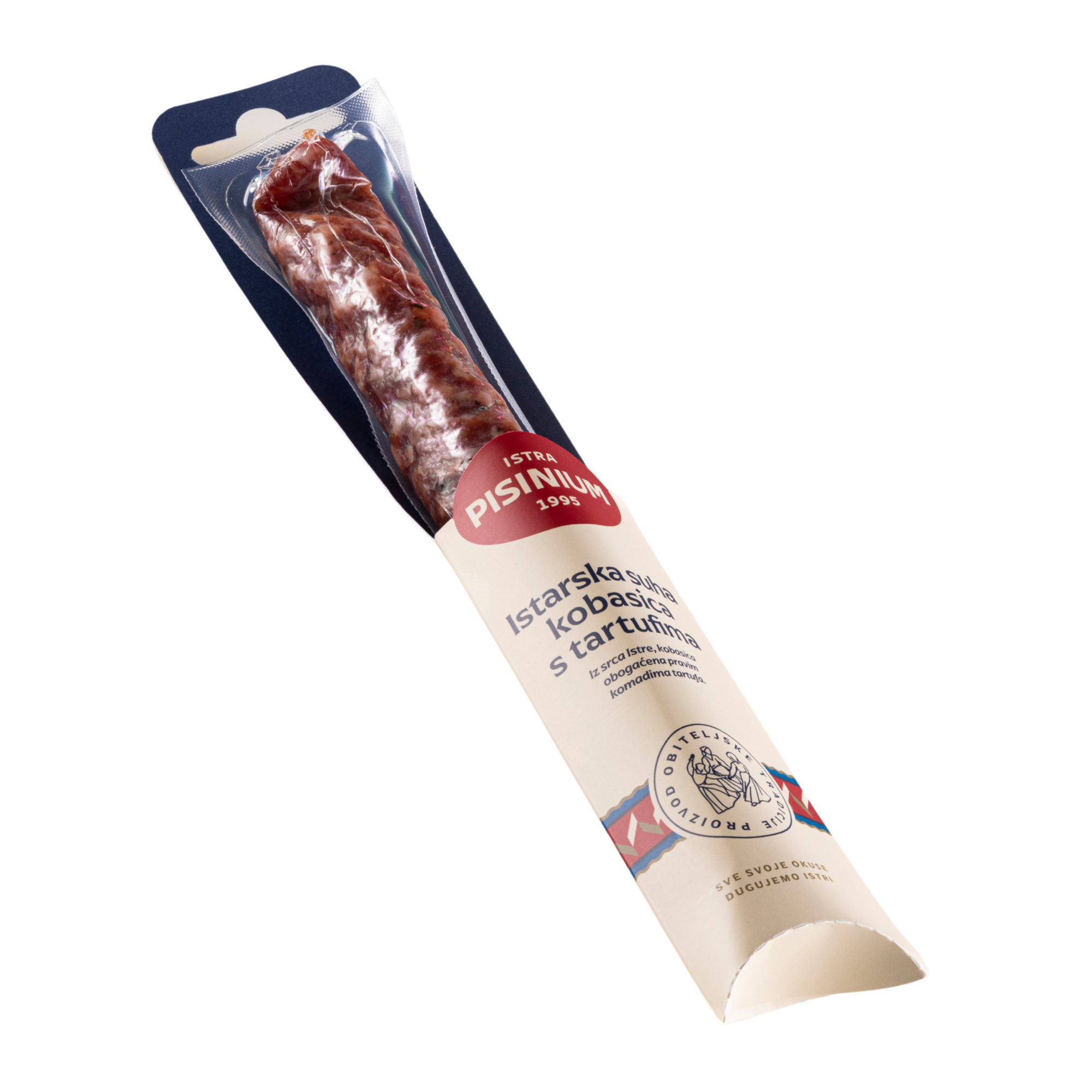 Pisinium Istrian dry salami with truffles | Istarska suha kobasica s tartufima 135g