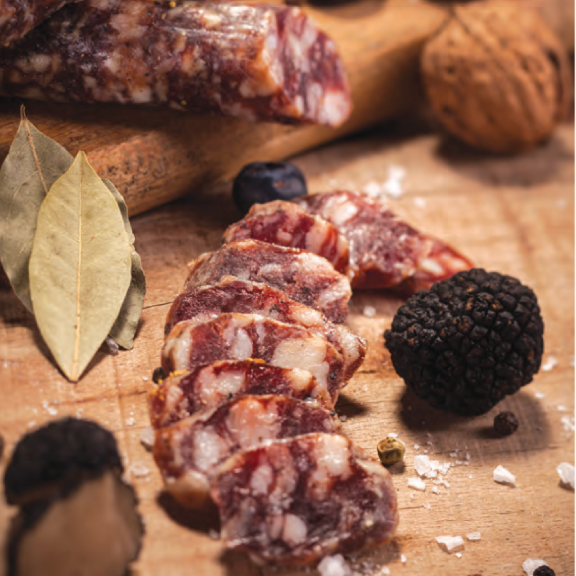 Pisinium Istrian dry salami with truffles | Istarska suha kobasica s tartufima 135g