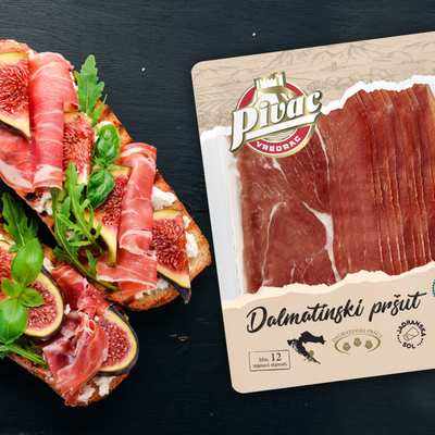 Pivac Dalmatian prosciutto sliced | Dalmatinski pršut rezani 200g