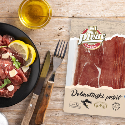 Pivac Dalmatian prosciutto sliced | Dalmatinski pršut rezani 200g