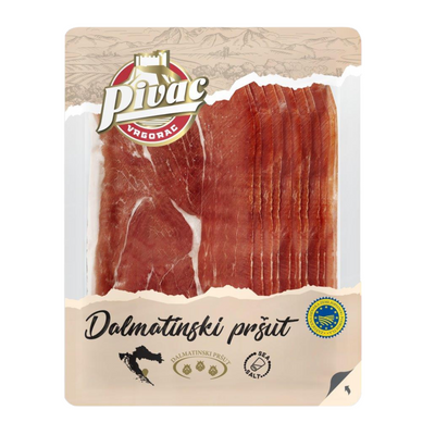 Pivac Dalmatian prosciutto sliced | Dalmatinski pršut rezani 200g