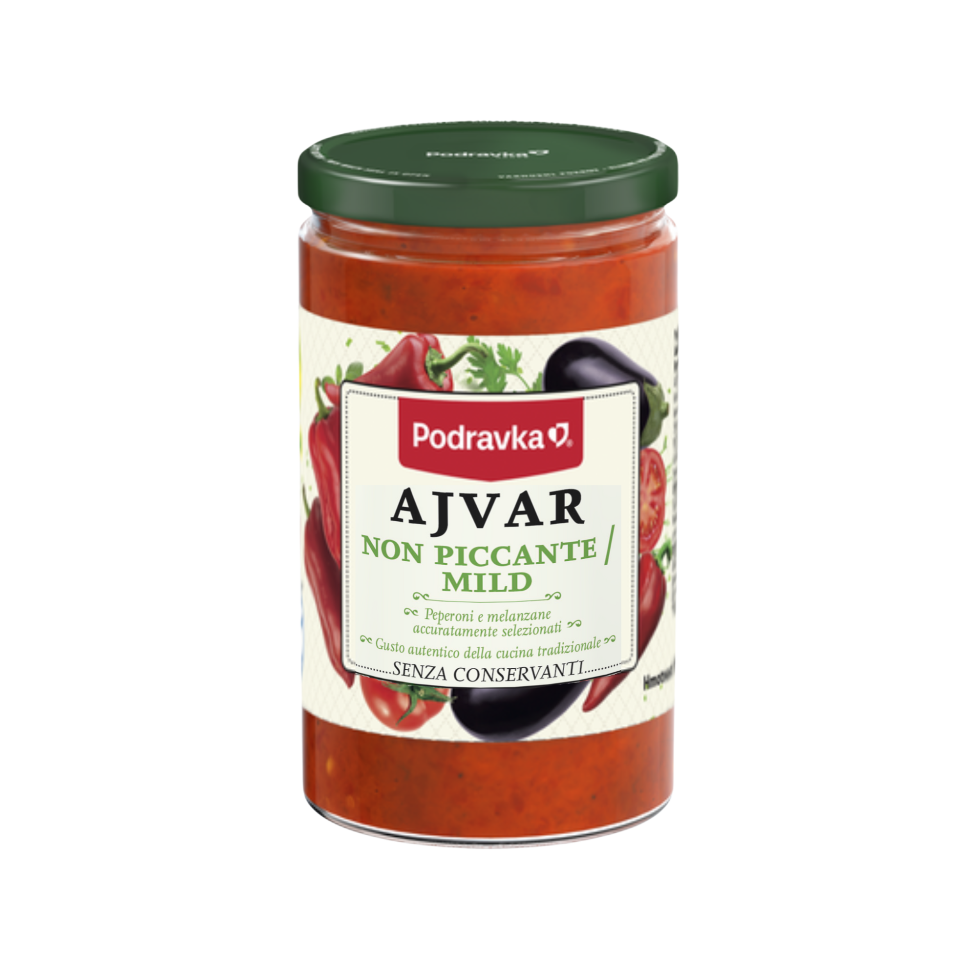 Podravka Ajvar mild | Ajvar blagi 350g