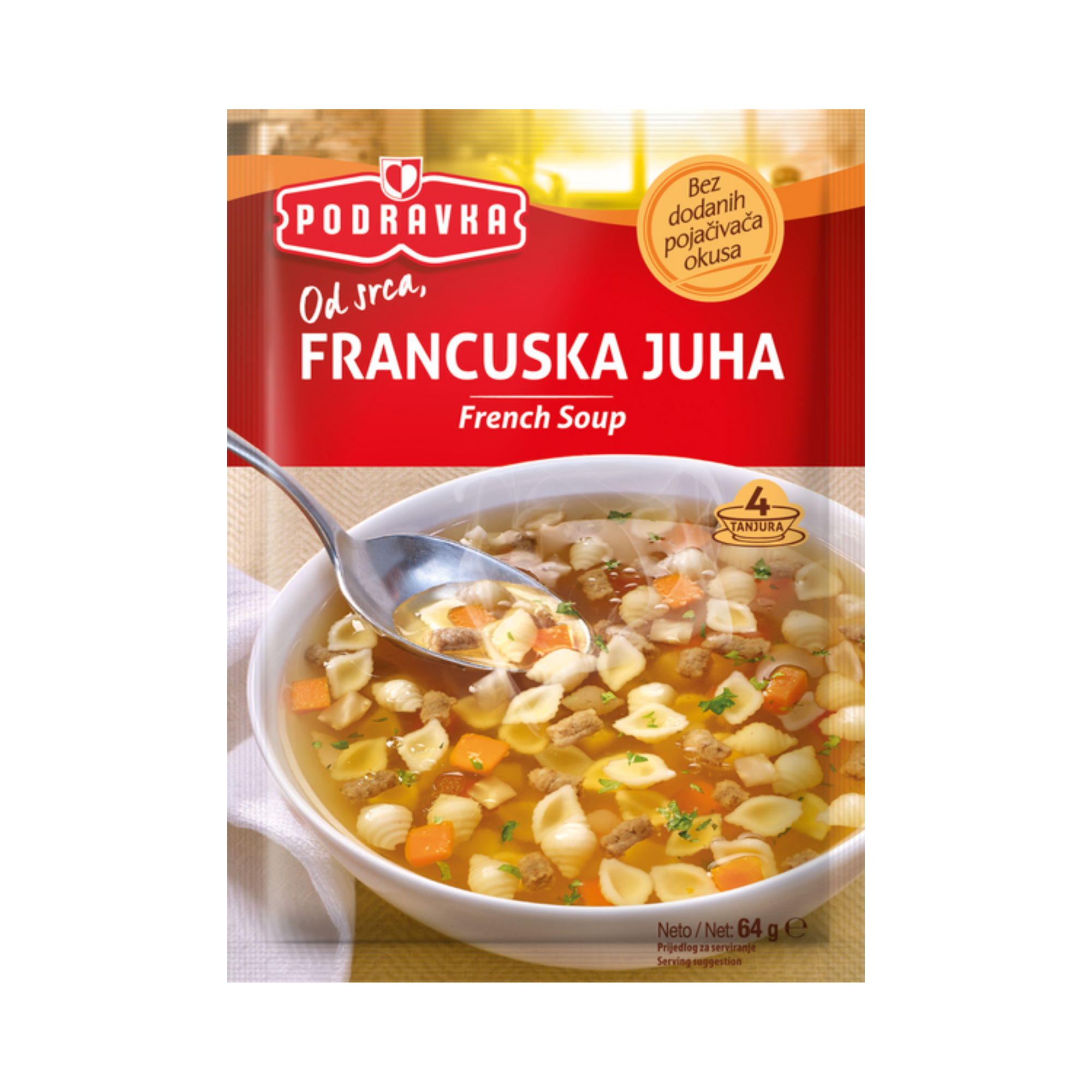 Podravka French soup | Francuska juha 64g - Magaza Online
