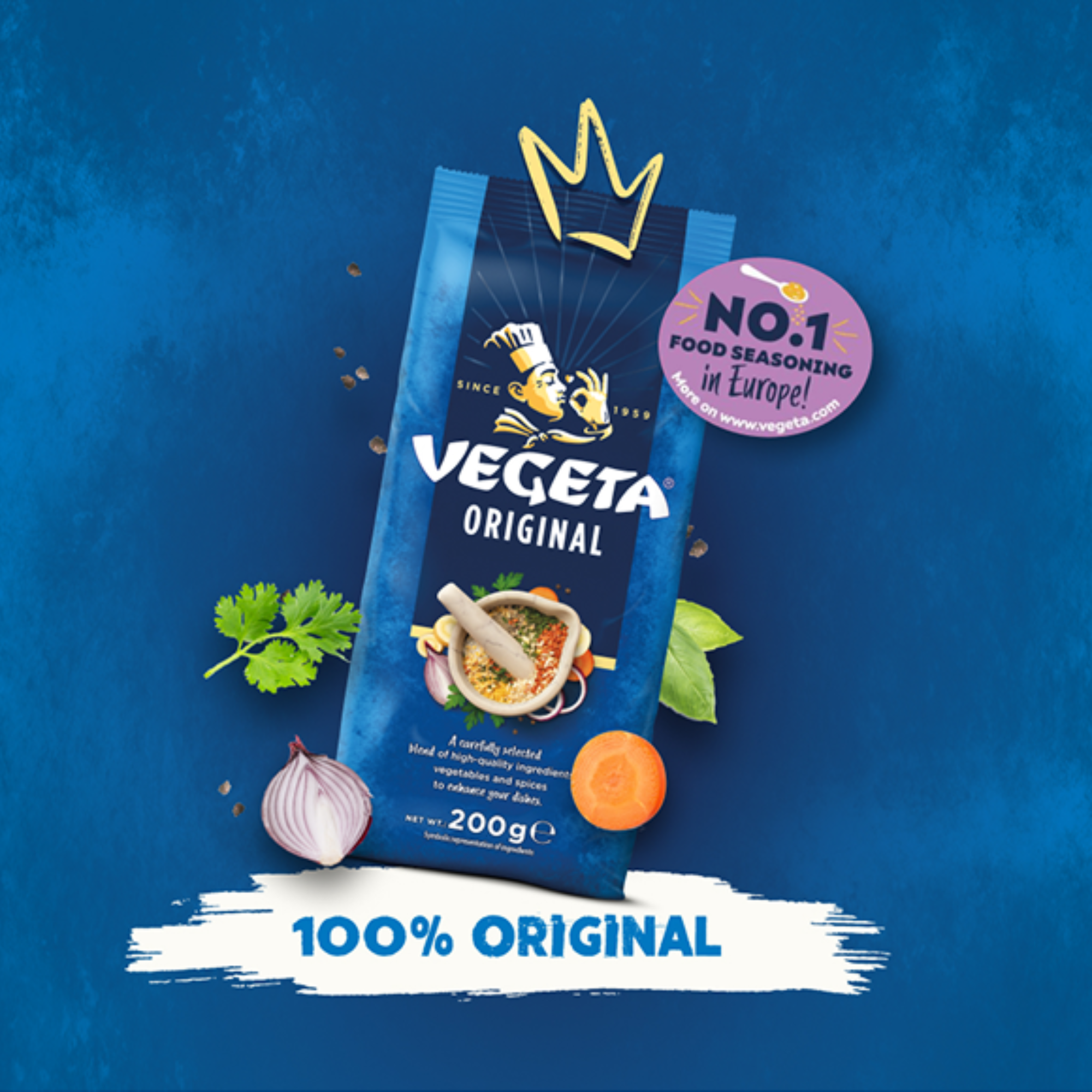 Podravka Vegeta Original seasoning | Vegeta dodatak jelima s povrćem 200g