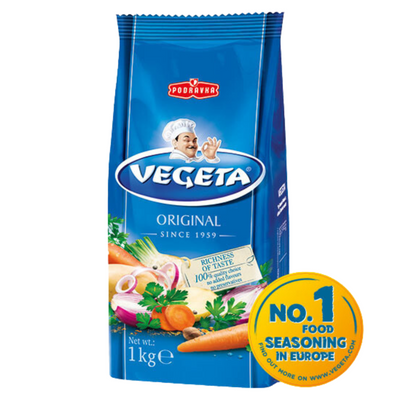 Podravka Vegeta Original seasoning | Vegeta dodatak jelima s povrćem 1kg