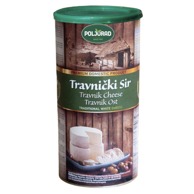 Poljorad Travnik white cheese | Travnički beli sir 800g
