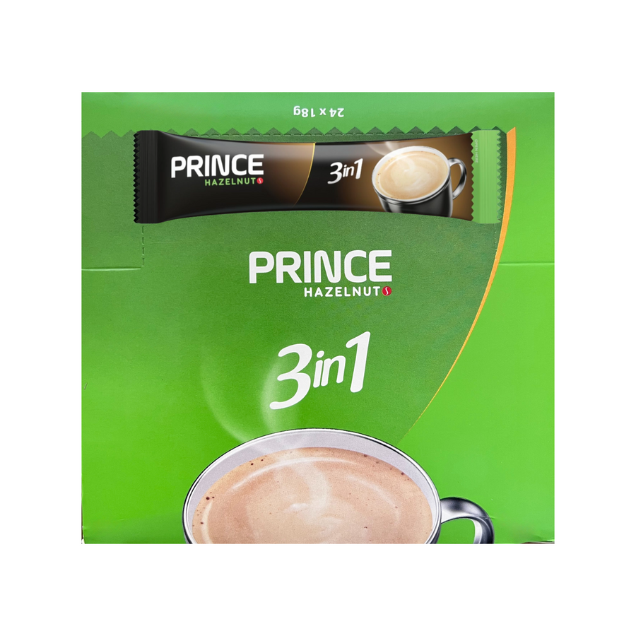 Prince 3in1 Hazelnut 24x18g