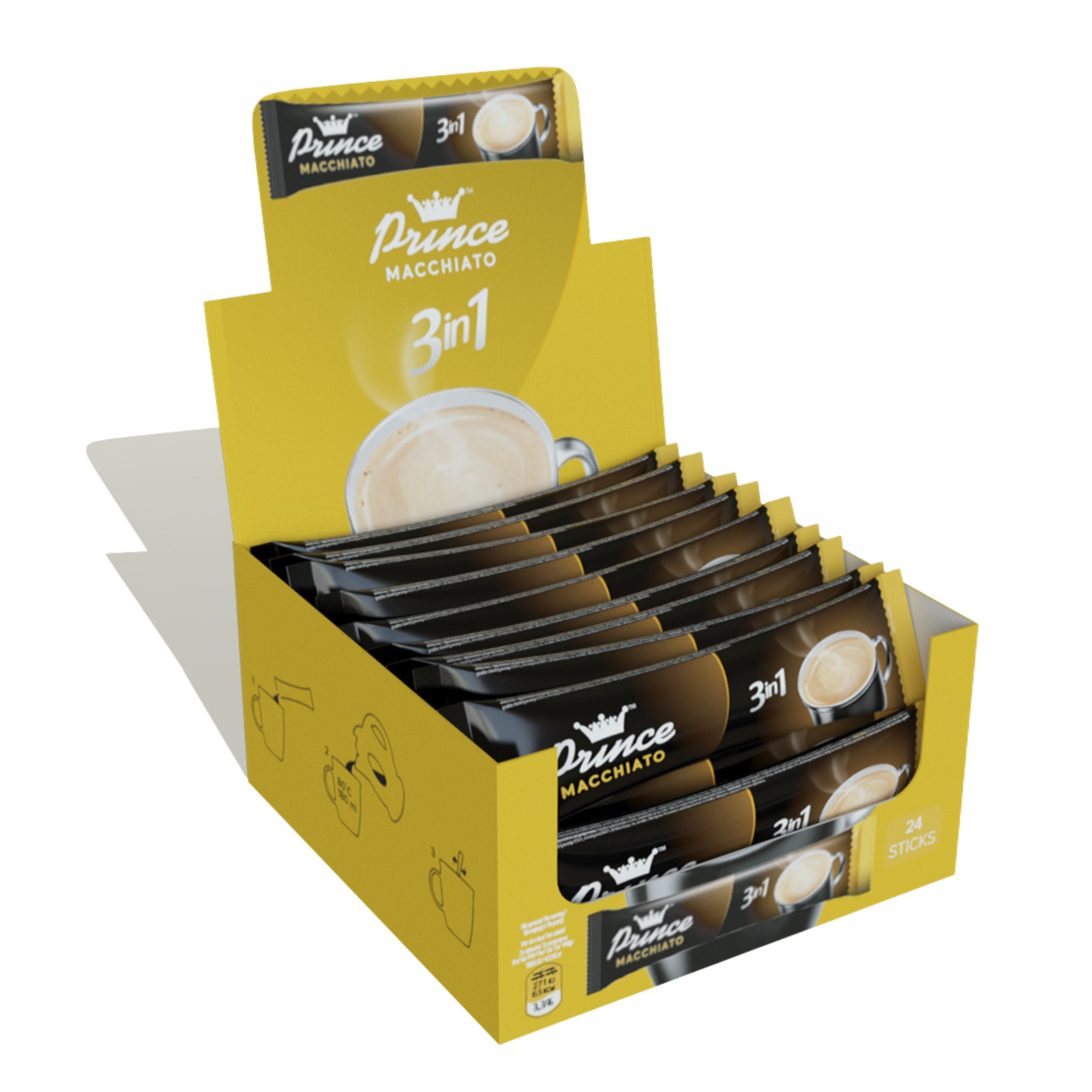 Prince 3in1 Macchiato 24x15g