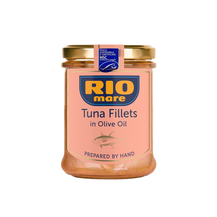 Rio Mare Tuna fillets in olive oil | Tuna fileti u maslinovom ulju 180g - Magaza Online