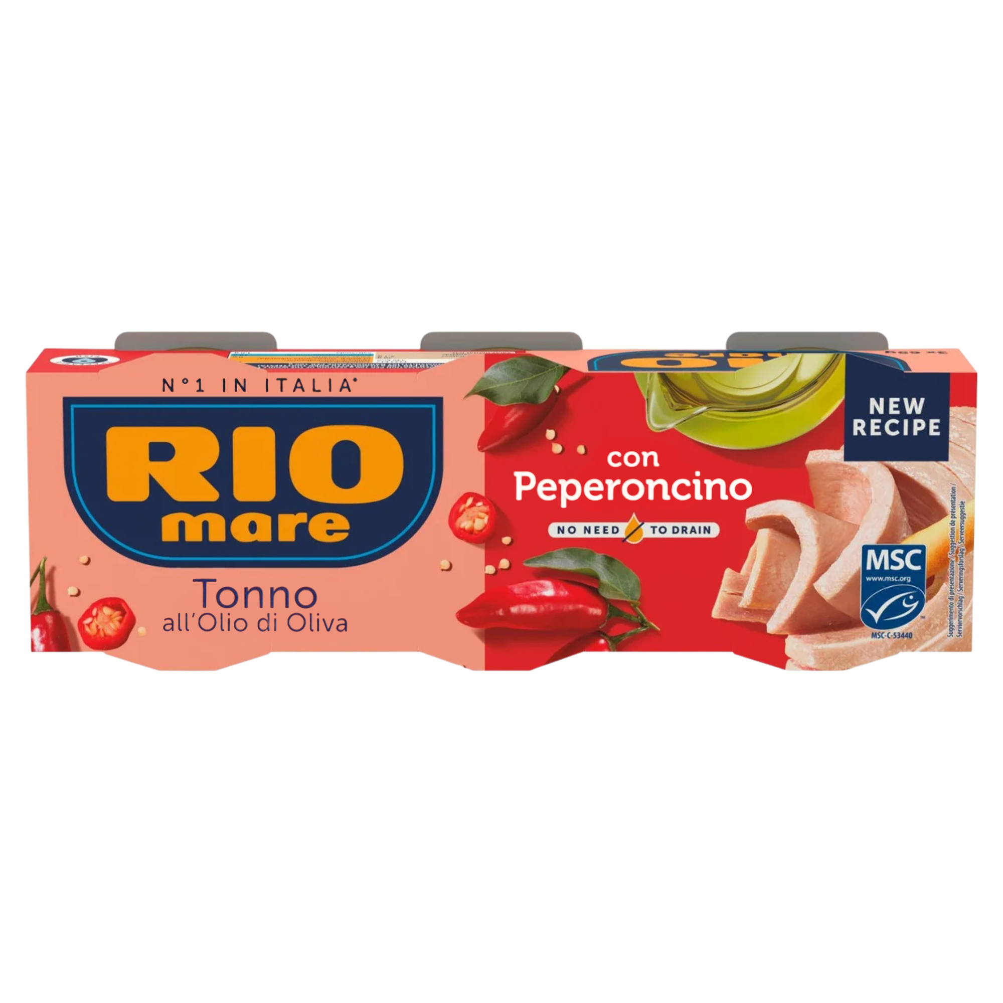 Rio Mare Tuna with chilli in olive oil | Tuna sa čilijem u maslinovom ulju 3x65g - Magaza Online