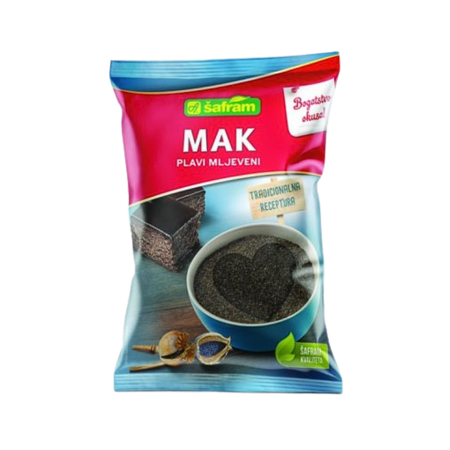Šafram Blue poppy seeds ground | Mak plavi mljeveni 200g - Magaza Online