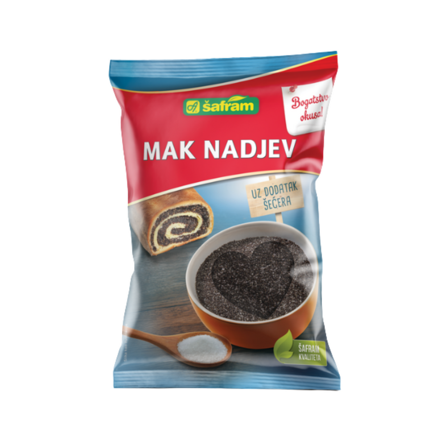 Šafram Poppy seed filling | Mak nadjev 200g - Magaza Online